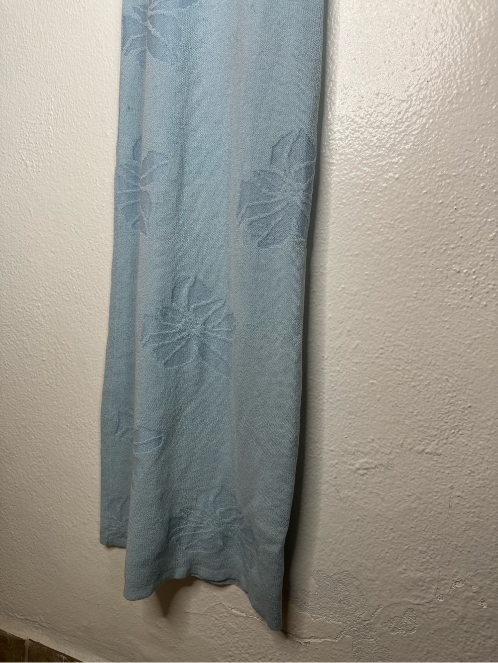 SNDYS x Revolve Light Blue Tahiti Halter Maxi Dress with Tie Back Sz M - Picture 5 of 11